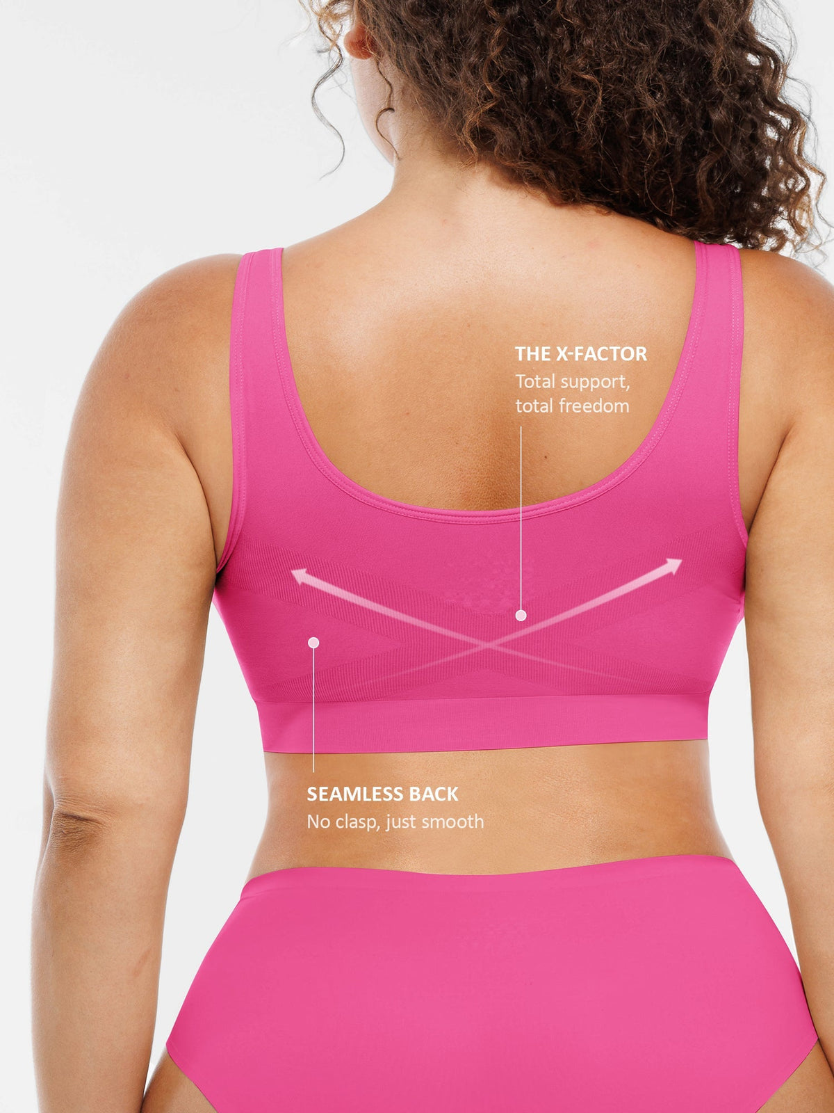 Seamless Wide Straps Everyday Bra