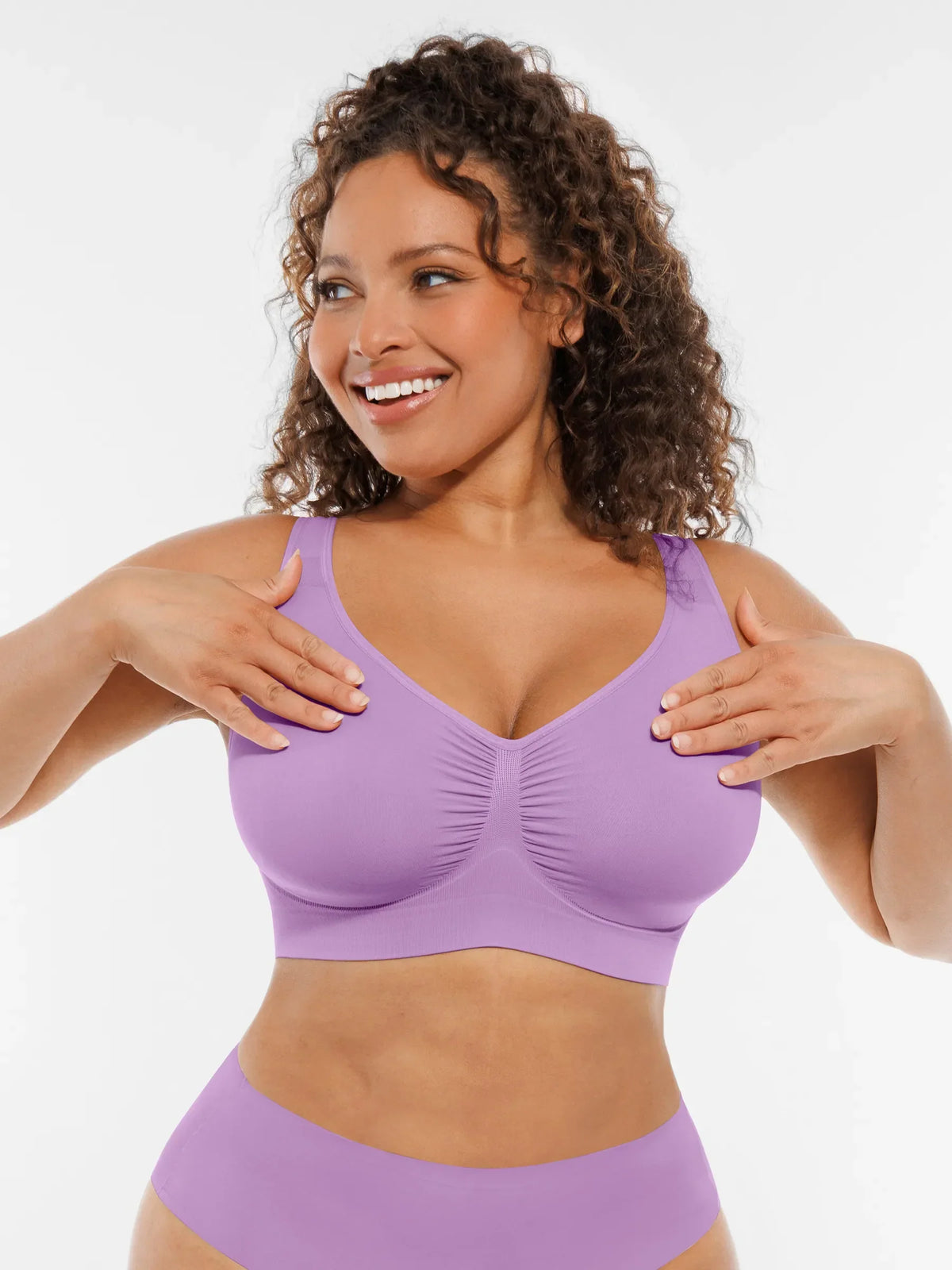 Wire-Free Wide Straps Comfort Bra [BOGO]