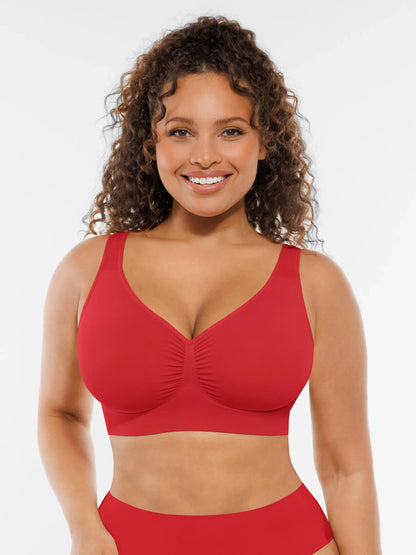 Seamless Wireless Full Coverage Bra