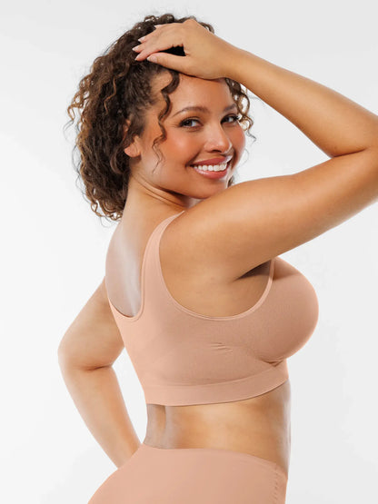 Seamless Wireless Full Coverage Bra