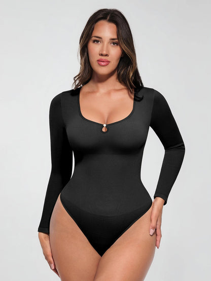 Seamless Ribbed Bodysuit
