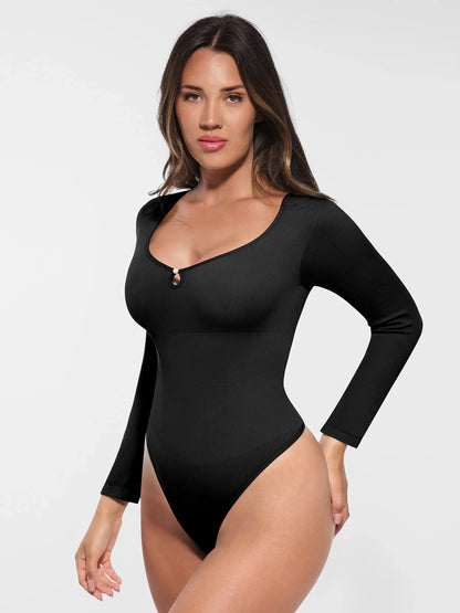 Seamless Ribbed Bodysuit [BOGO]