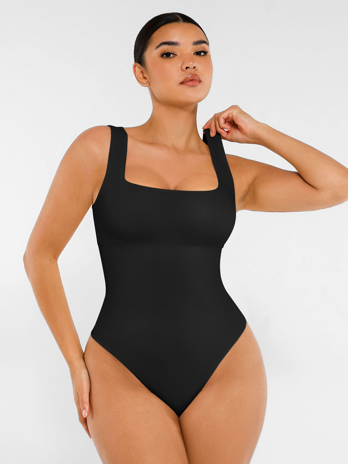 Square Neck Soft Seamless Bodysuit