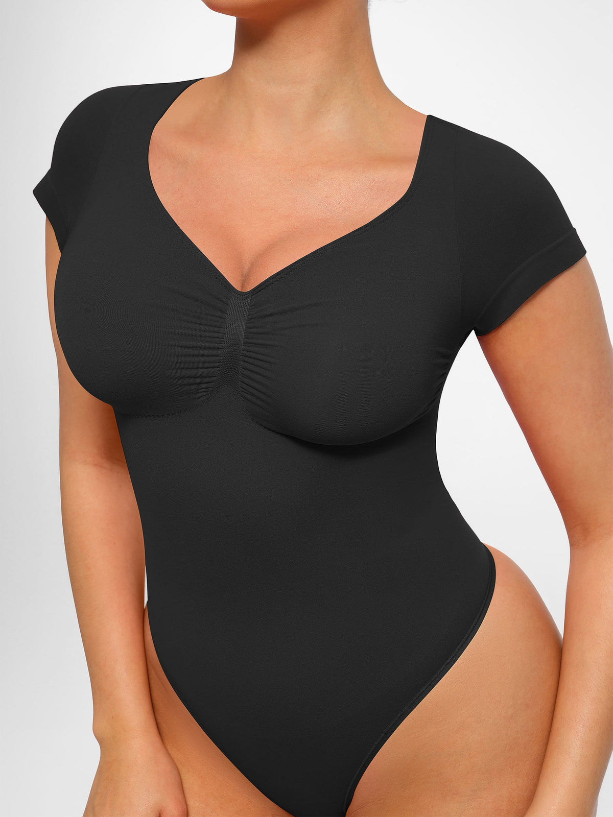 Tummy Control Seamless Short-Sleeve Bodysuit [BOGO]