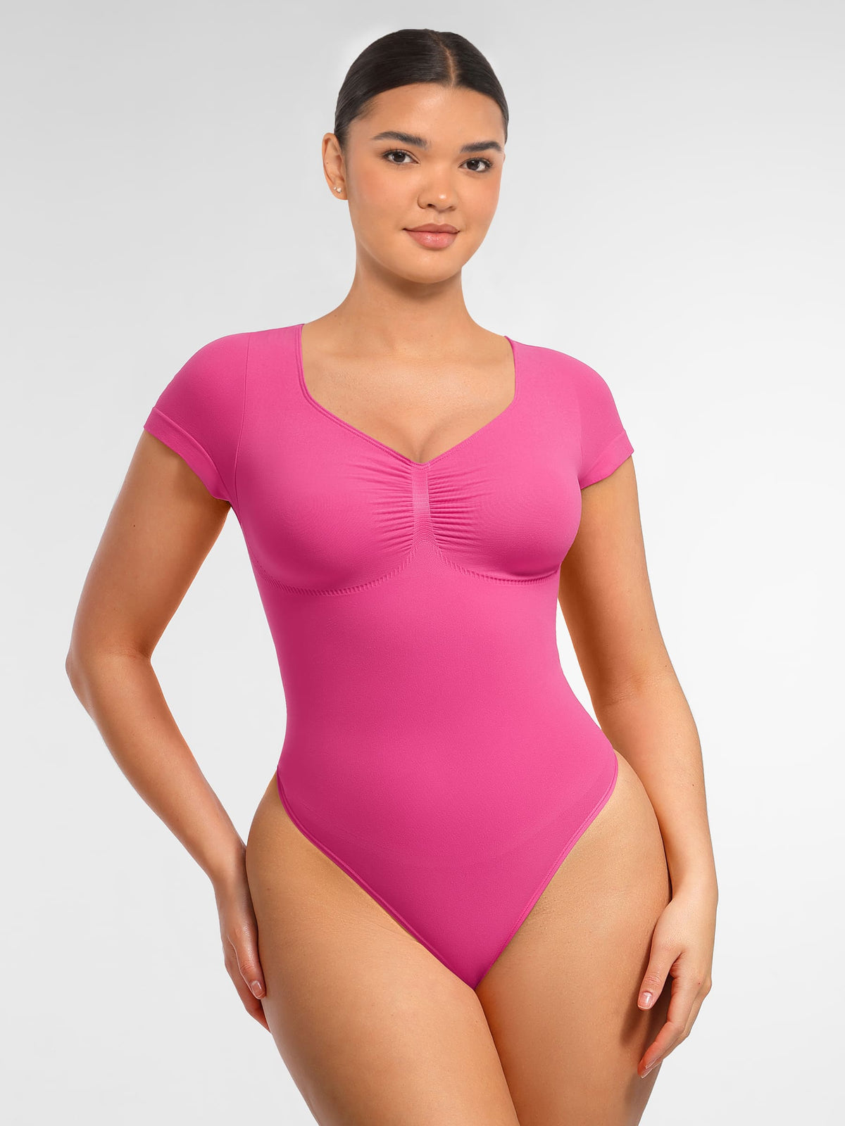 Tummy Control Seamless Short-Sleeve Bodysuit [BOGO]
