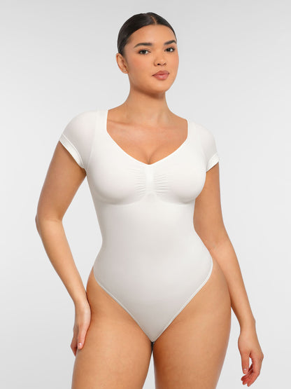 Tummy Control Seamless Short-Sleeve Bodysuit [BOGO]