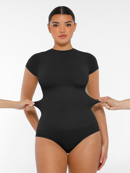 Crew Neck Seamless Soft Everyday Bodysuit [BOGO]