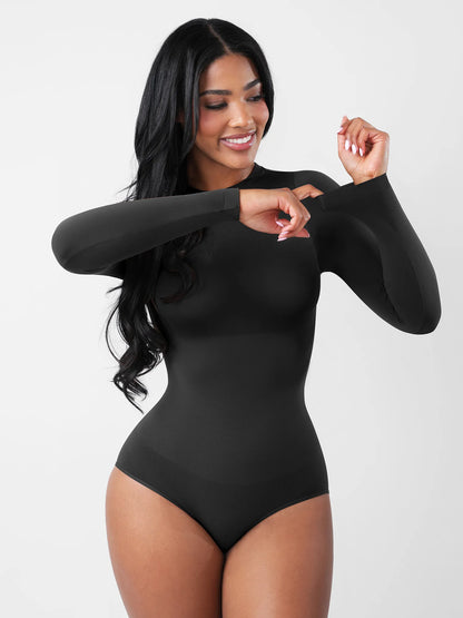 Seamless Ultra-Soft Long-Sleeve Bodysuit [BOGO]