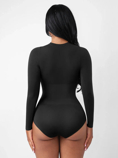 Seamless Ultra-Soft Long-Sleeve Bodysuit [BOGO]