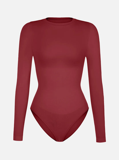 Seamless Ultra-Soft Long-Sleeve Bodysuit [BOGO]