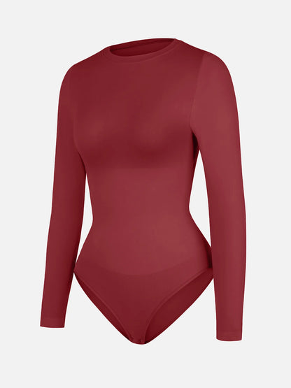 Seamless Ultra-Soft Long-Sleeve Bodysuit [BOGO]