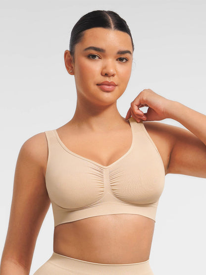 Seamless Wide Straps Everyday Bra