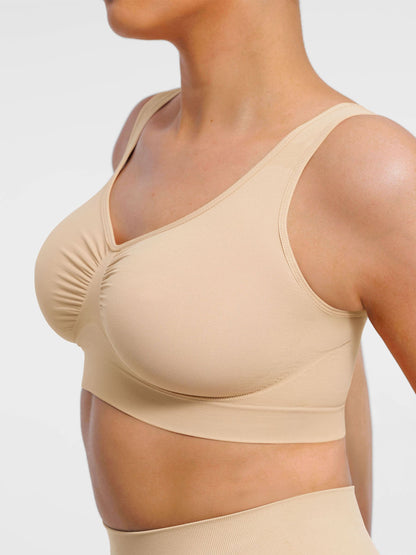 Seamless Wide Straps Everyday Bra