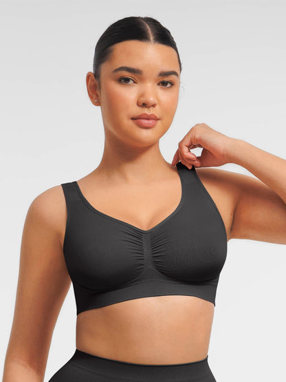 Seamless Wide Straps Everyday Bra