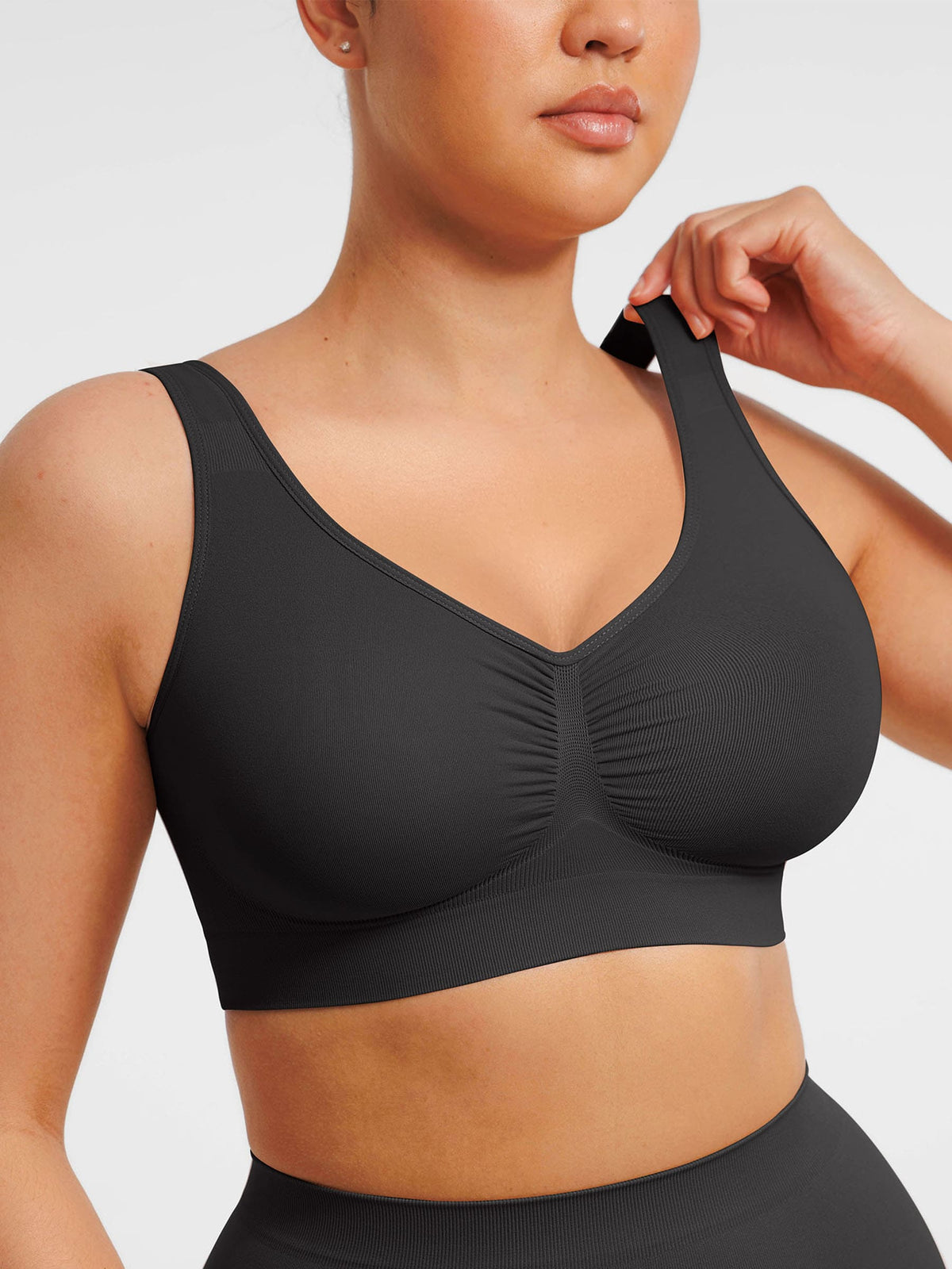 Seamless Wide Straps Everyday Bra