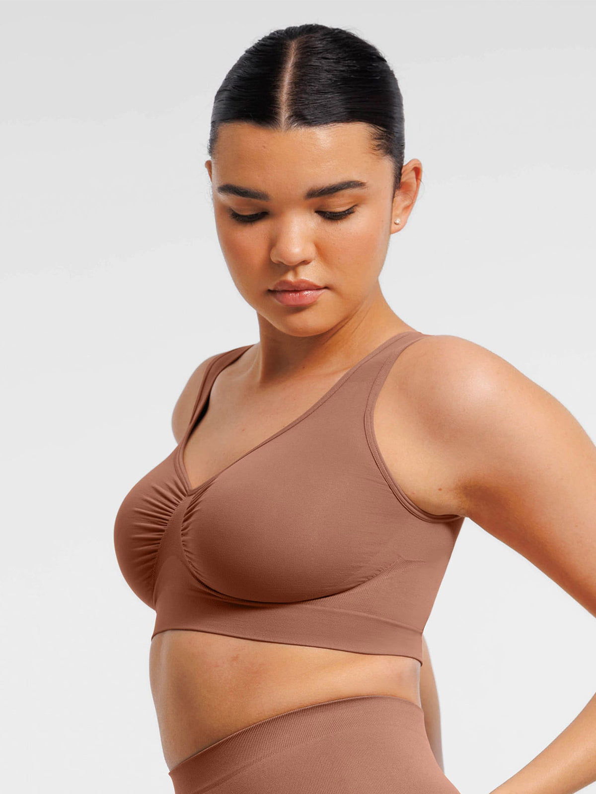 Seamless Wide Straps Everyday Bra