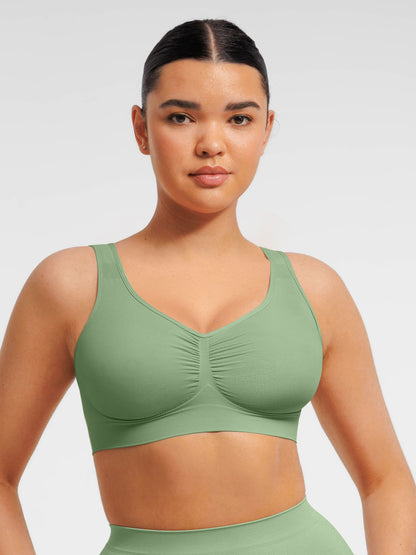 Seamless Wide Straps Everyday Bra