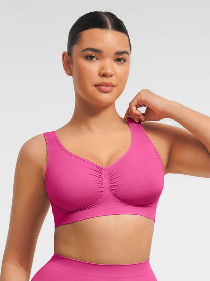 Seamless Wide Straps Everyday Bra