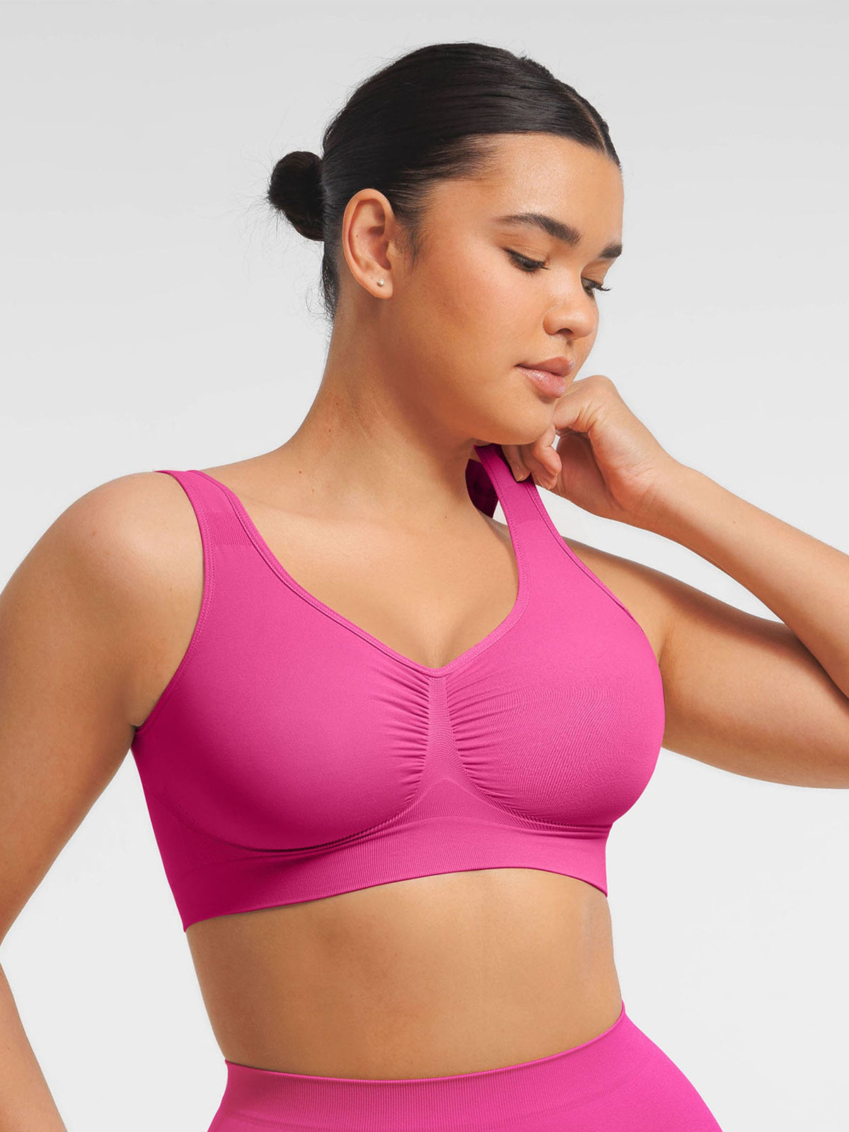 Seamless Wide Straps Everyday Bra