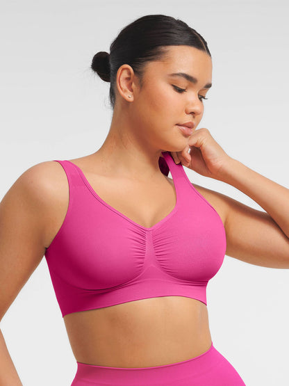 Seamless Wide Straps Everyday Bra