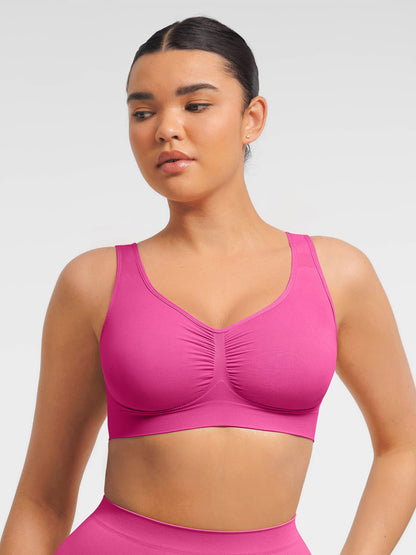 Seamless Wide Straps Everyday Bra