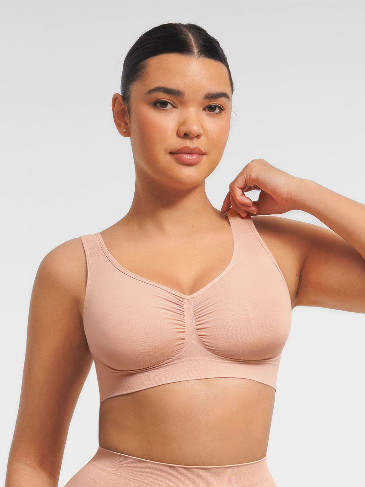 Seamless Wide Straps Everyday Bra