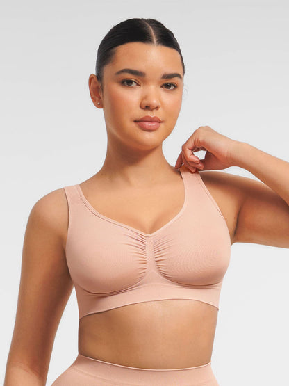 Seamless Wide Straps Everyday Bra
