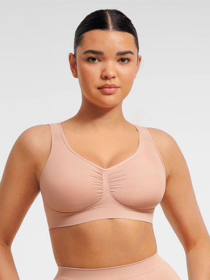 Seamless Wide Straps Everyday Bra