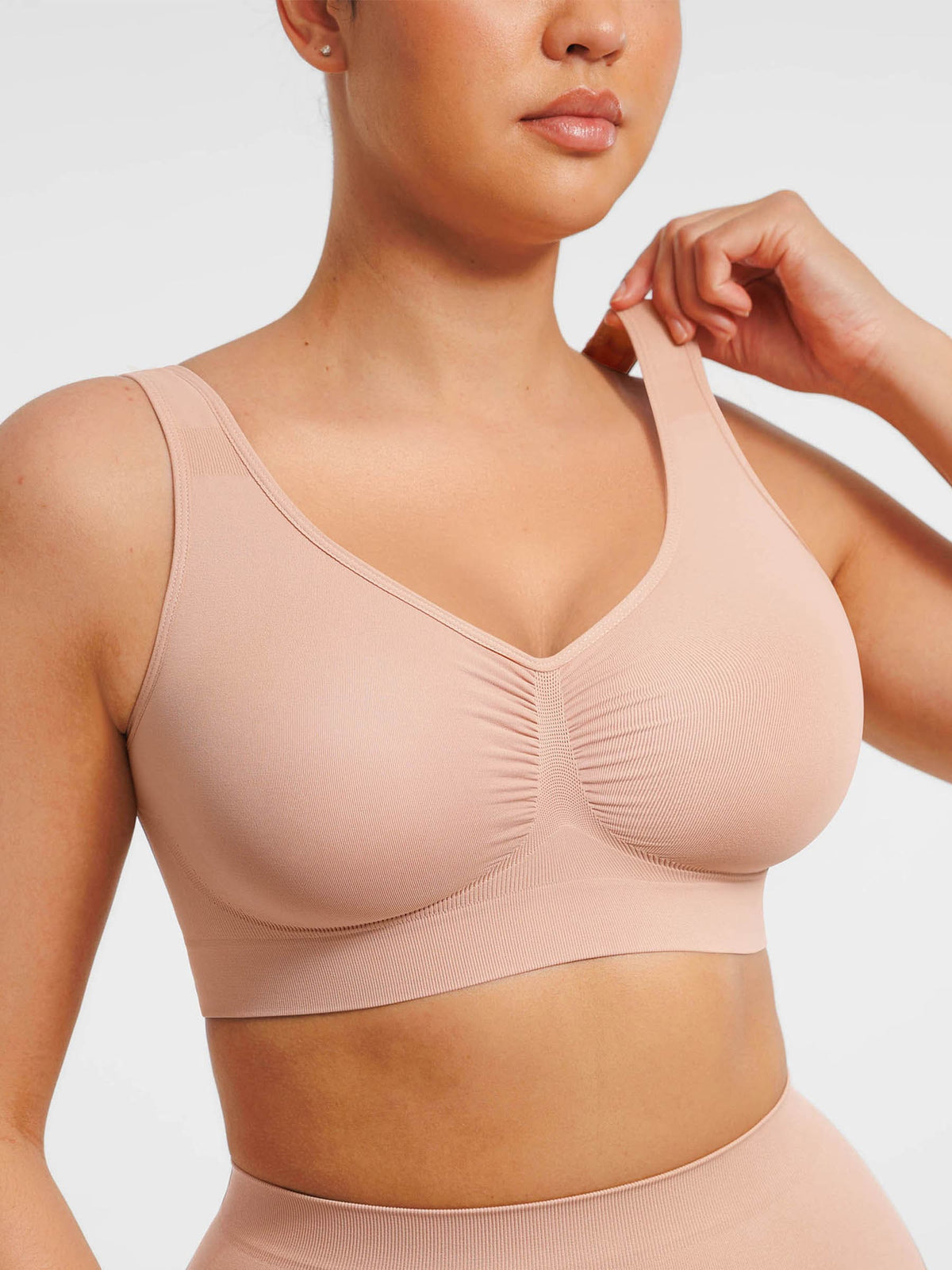 Seamless Wide Straps Everyday Bra