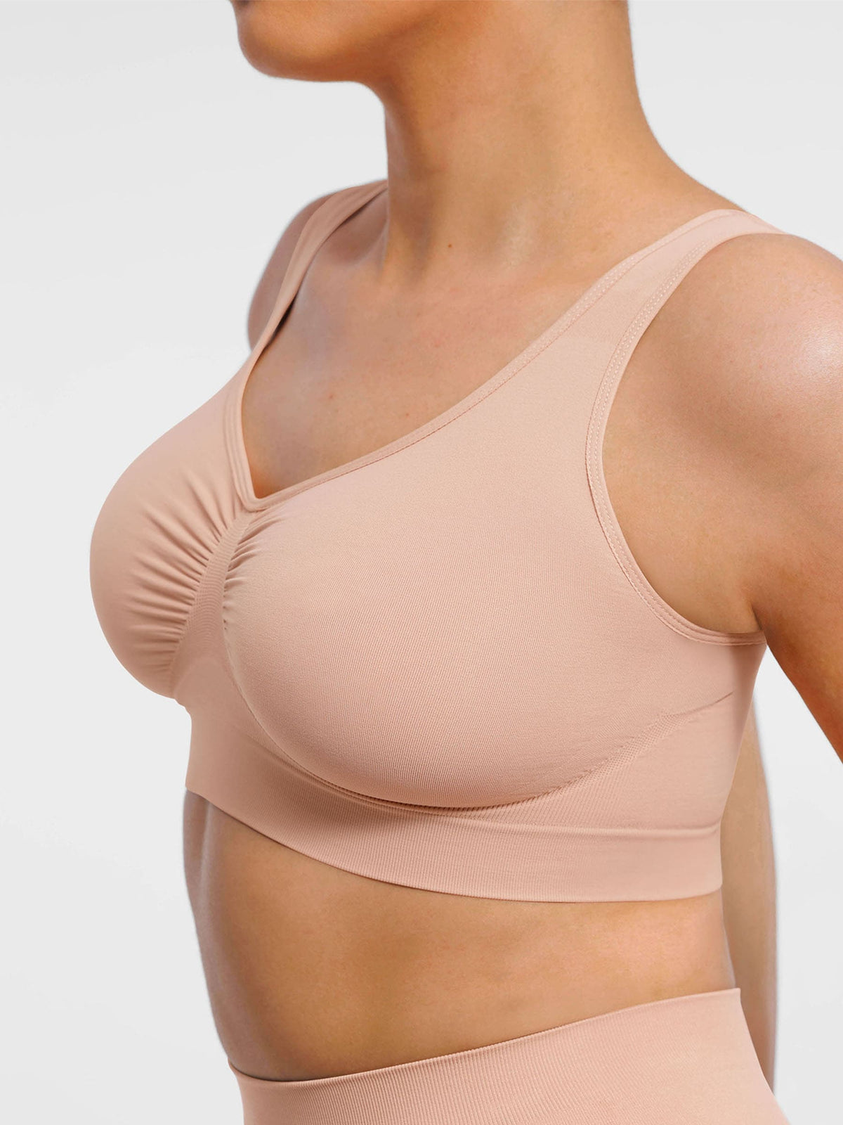Seamless Wide Straps Everyday Bra