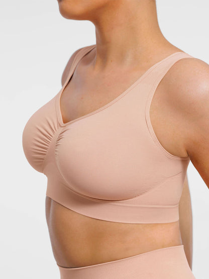 Seamless Wide Straps Everyday Bra
