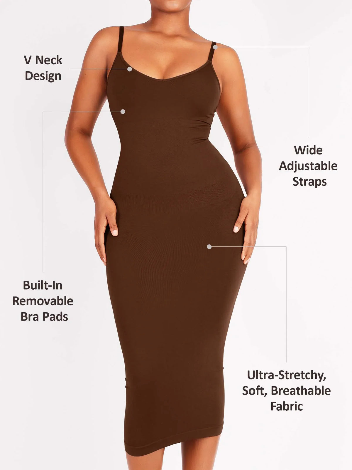 Seamless Padded Slimming Dress