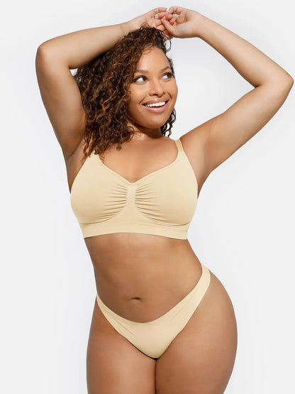 Comfort Wireless Support Seamless Bra