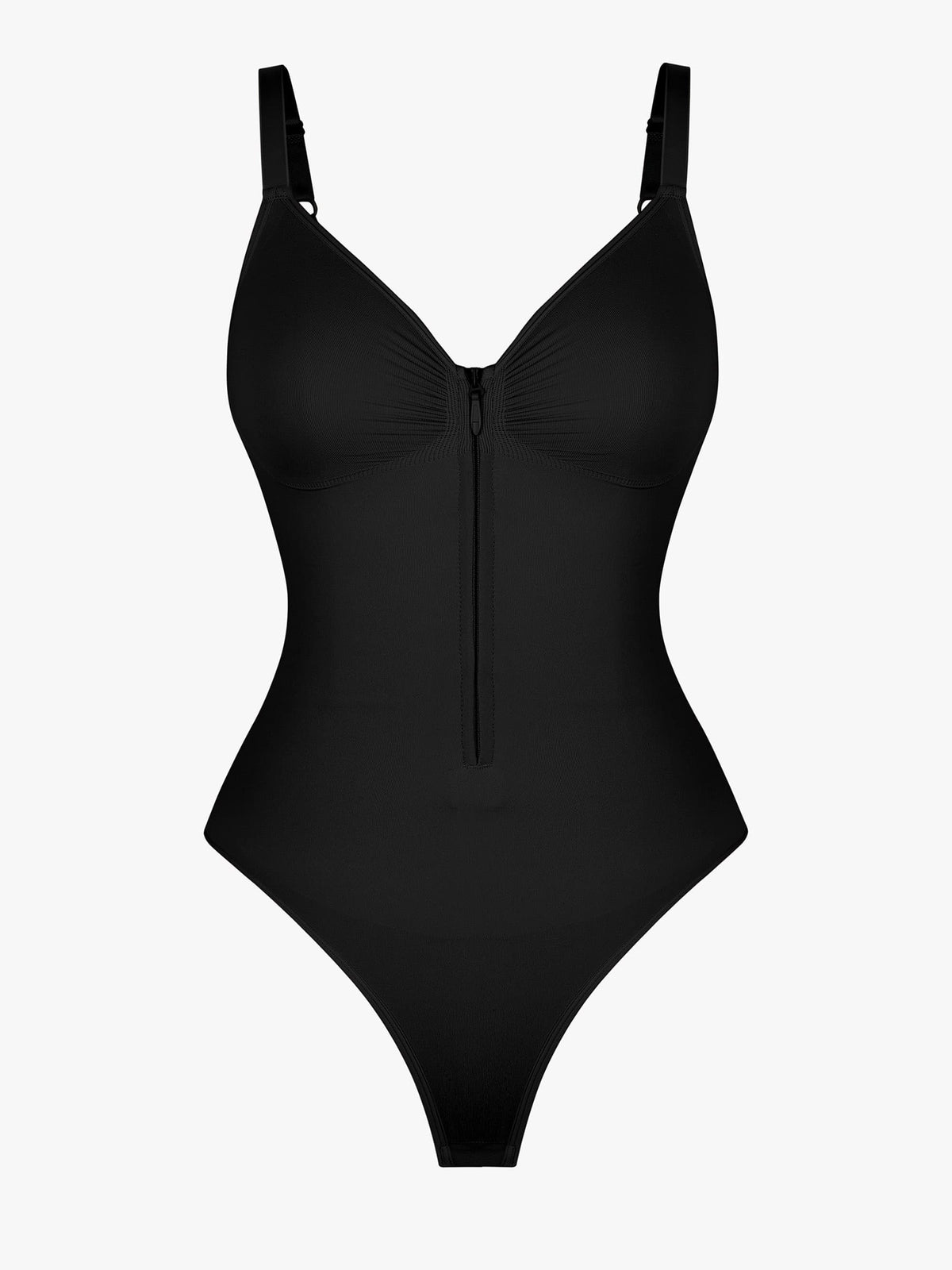 Tummy Control Seamless Zipper Bodysuit [BOGO]