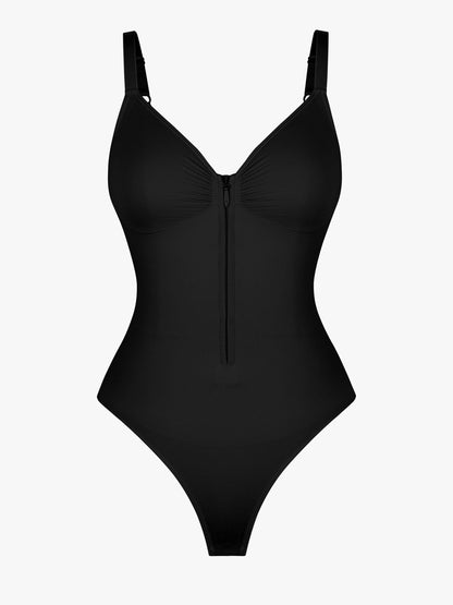 Tummy Control Seamless Zipper Bodysuit [BOGO]