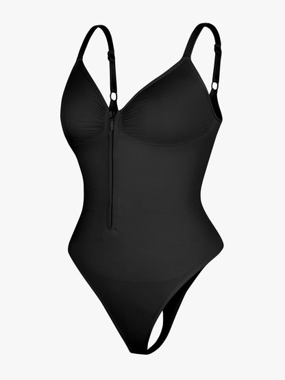 Tummy Control Seamless Zipper Bodysuit [BOGO]