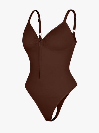 Tummy Control Seamless Zipper Bodysuit [BOGO]