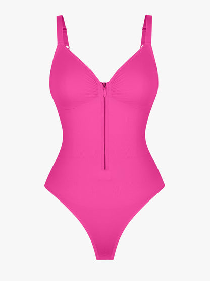 Tummy Control Seamless Zipper Bodysuit [BOGO]