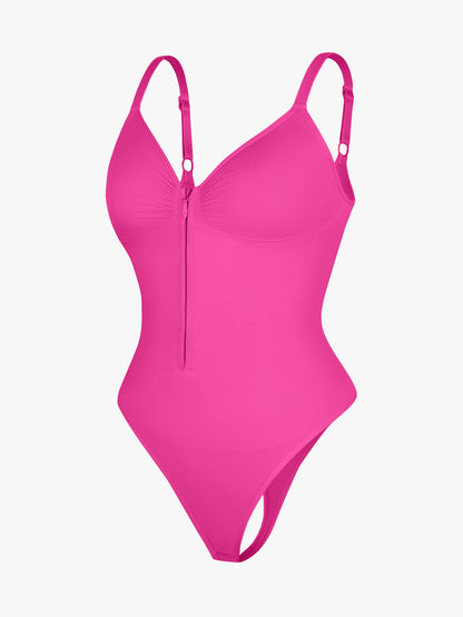 Tummy Control Seamless Zipper Bodysuit [BOGO]