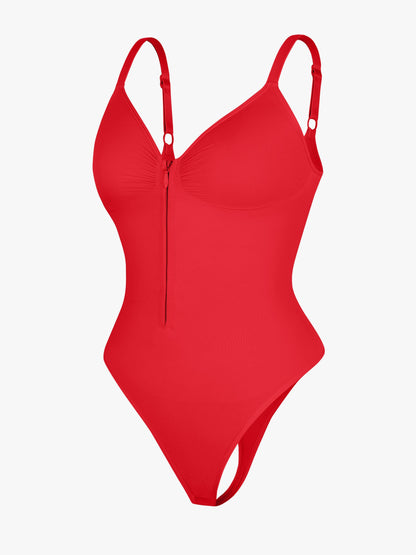 Tummy Control Seamless Zipper Bodysuit [BOGO]