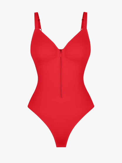 Tummy Control Seamless Zipper Bodysuit [BOGO]