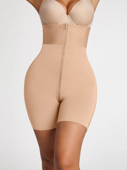 Tummy Control Wide Waistband Shaping Shorts