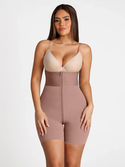 Tummy Control Wide Waistband Shaping Shorts