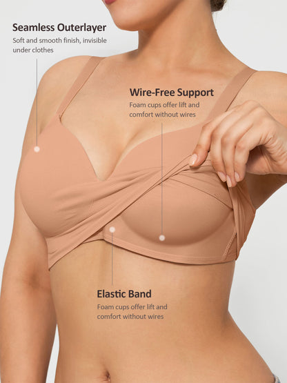 Push-Up Seamless Bra + Smooth Seamless Bra