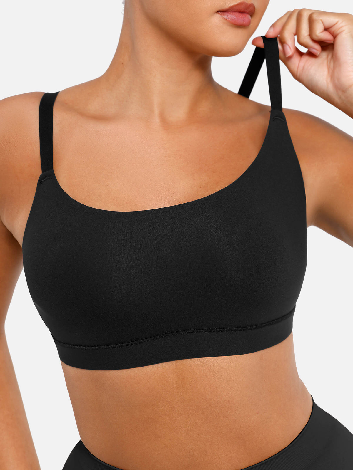 Wireless Invisible Square Neck Everyday Bra