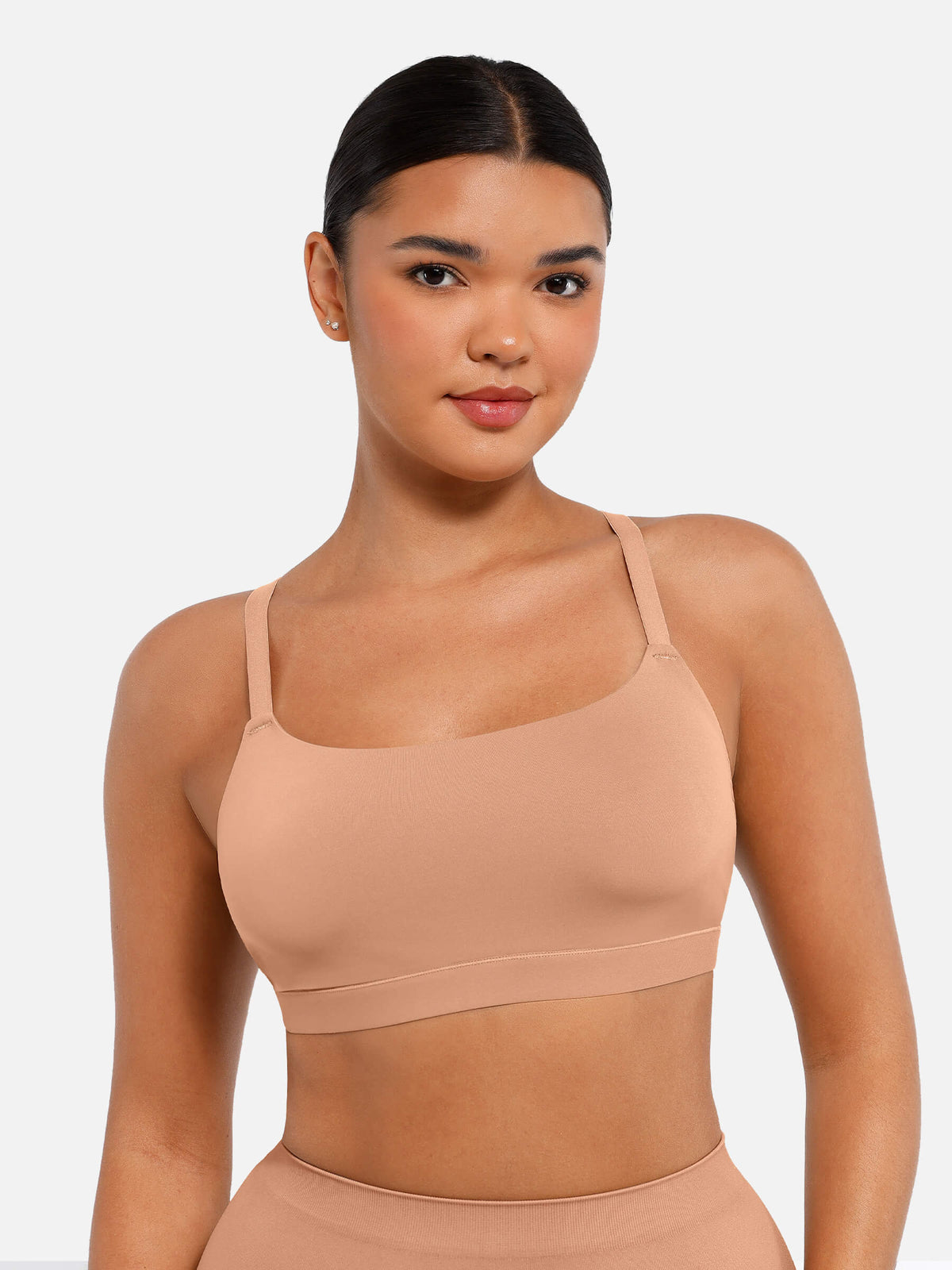 Wireless Invisible Square Neck Everyday Bra