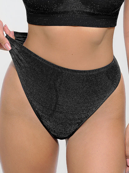 Shimmer Seamless Thong