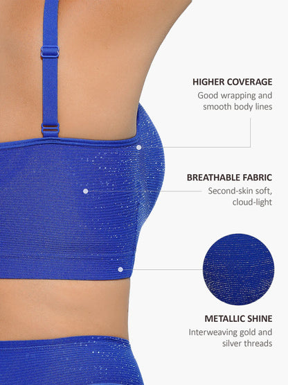 Invisible Shimmer Wireless Comfort Bra & Panty[BOGO]