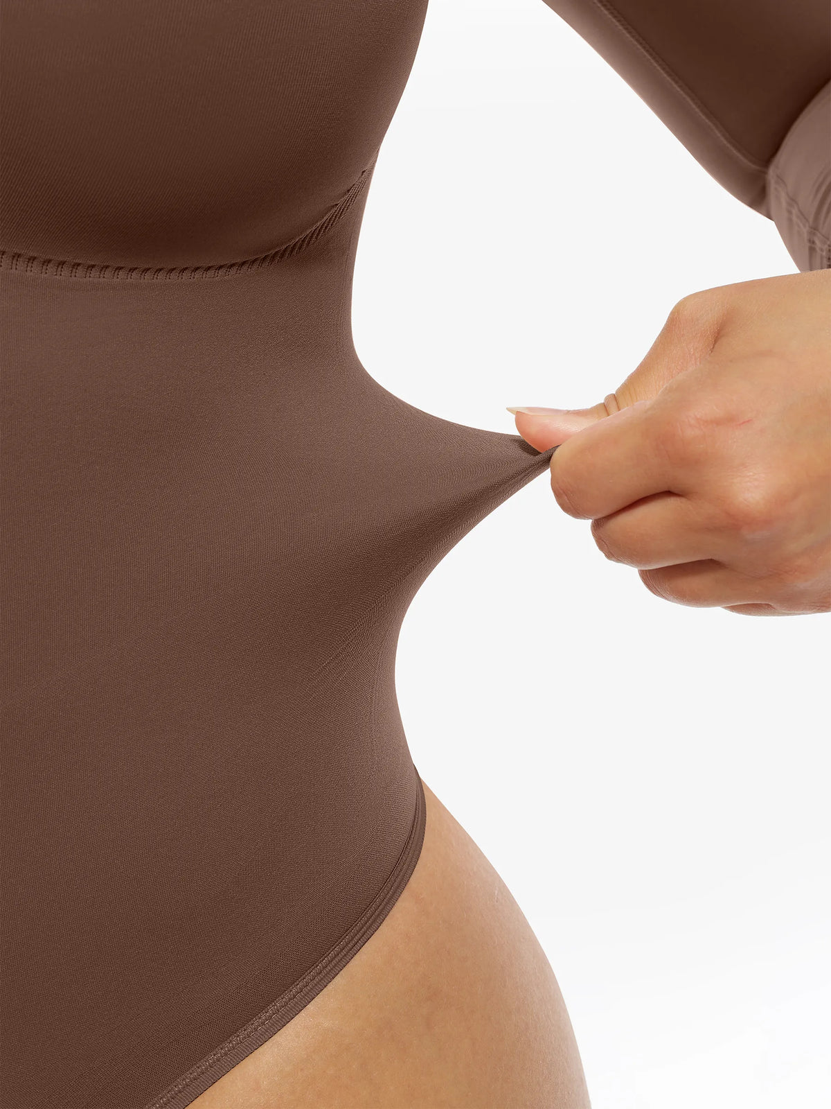 Seamless Supportive Long Sleeve Tummy Control Bodysuit [BOGO]