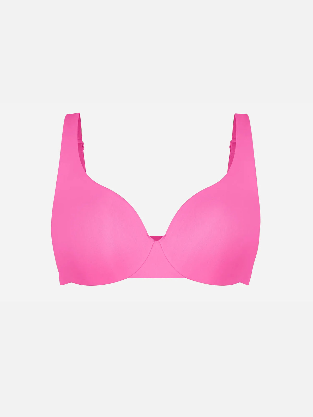 Adjustable-Strap Underwire Deep V-neck Bra Bundle